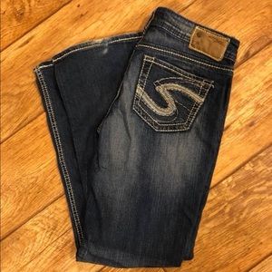 Silver Aiko bootcut jeans 28/29